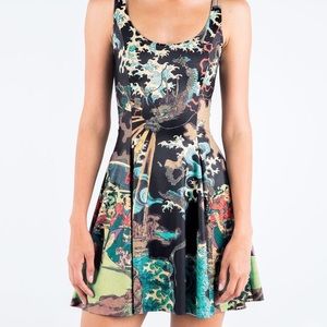 Blackmilk Thunder God Evil Skater Dress